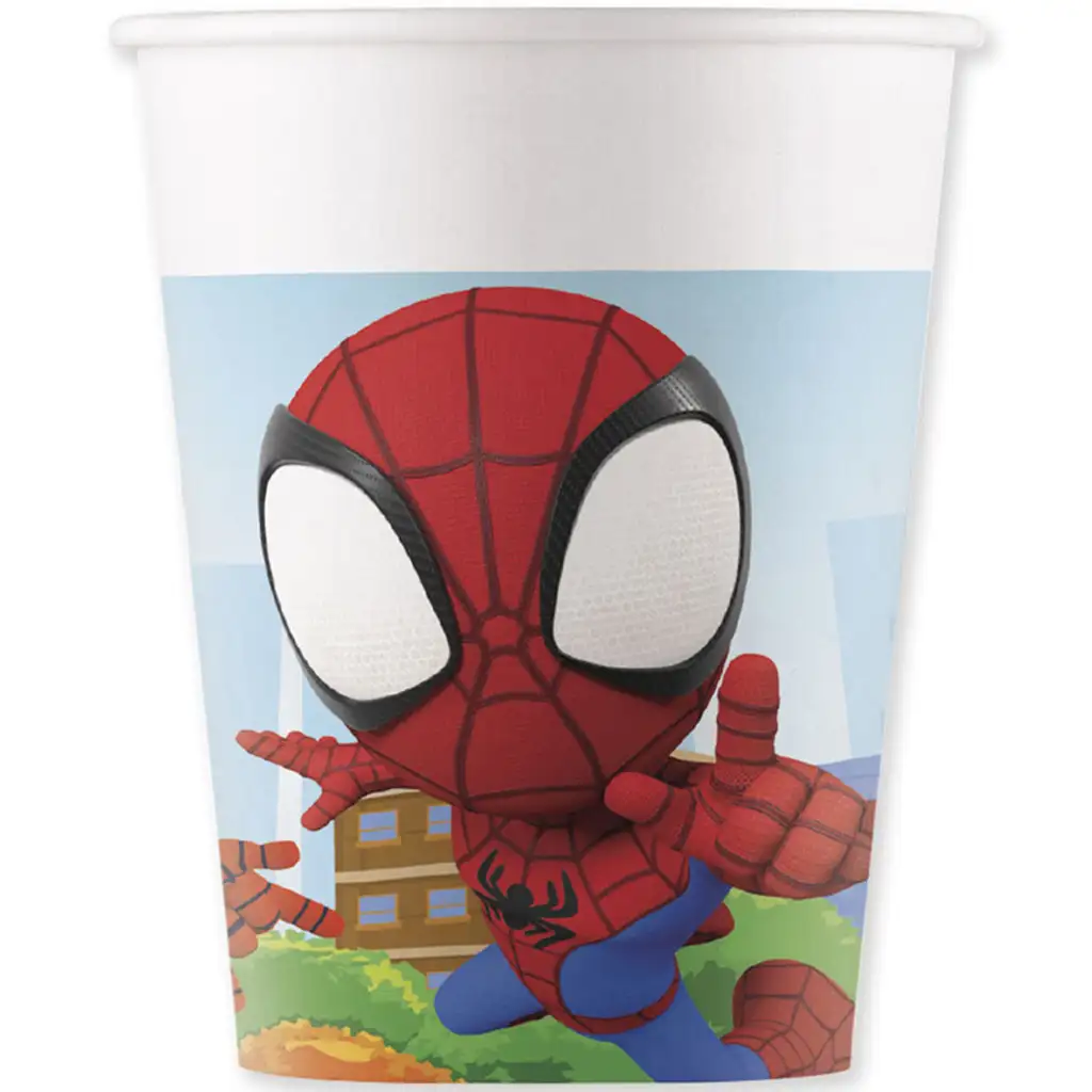 Procos Spidey set od 8 papirnatih čaša 200ml | shoptok.hr