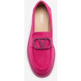 Resti Fuchsia women's moccasins with decoration Fogras- Footwear | Shoptok.si