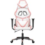 Masažna igraća stolica bijelo-ružičasta od umjetne kože | shoptok.hr