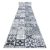 RugsX Tekač gumiran LOTUS AZULEJO 60970 Patchwork, lizbonske ploščice siva pralna protizdrsna 100 100x180 cm, (5000315828) | Shoptok.si