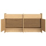 noo.ma Komoda v hrastovem dekorju v naravni barvi 146x76x51 cm Hido – | Shoptok.si
