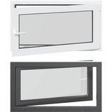  Prozor za podrum RISOR 110 x 50 cm PVC i staklo Antracit | shoptok.hr