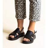 Gemre Black sandals with openwork upper Imogne | shoptok.hr