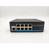 ExeLink ISG2510P upravljivi industrijski switch 8*10/100/1000 Base-T ports (POE/POE+) 2*1000 Base-X SFP porta | Eponuda.com