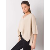 RUE PARIS Sweater-269-SW-15515.03-light beige | Shoptok.si