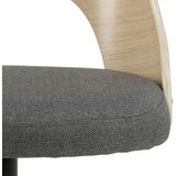 Mömax Barski Stol Lucy, Temno Siva, Hrast | Shoptok.si