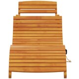  Ležaljka za sunčanje 2 pcs Smeđa 55 x 184 x 64cm | shoptok.hr