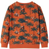  Dječja topla majica svijetla boja hrđe 116 | shoptok.hr