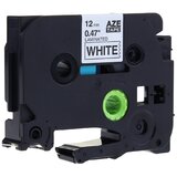 Brother Tze-241 združljiv laminirani trak - 18 mm x 8 metrov črno/bel, (21405048) | Shoptok.si
