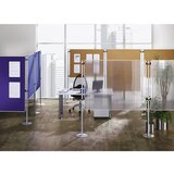 eurokraft basic funkcijska predelna stena, večslojna polikarbonatna plošča, vxš 1500 x 1200 mm, de 1 kos | Shoptok.si