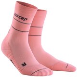 Cep Dámské běžecké ponožky Reflective světle růžové, III Cene