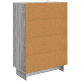  Kreveta Sivi Sonoma 66 x 34,5 x 95 cm Konstrukcijsko drvo | shoptok.hr