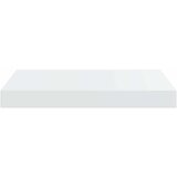  Plutajuće zidne police 2 kom sjajne bijele 40 x 23 x 3,8 cm MDF | Eponuda.ba