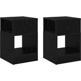  Konačna Stolić 2 pcs Crni hrast 30 5 x 30 x 45 cm | shoptok.hr