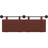  Viseće uzglavlje kreveta Sjajno smeđa Antikni PU 150 x 55 x 5 cm | shoptok.hr