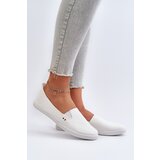 EVENTO Women's White Slip-On Sneakers Adrancia | shoptok.hr
