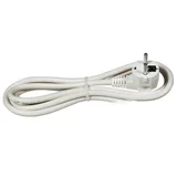 Prikljucni kabl 2,5 A 250 V, beli, 2m H03VVH2-F 2x0,75