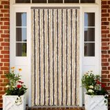 Furnova Zavesa proti mrčesu temno rjava in bež 90x220 cm šenilja, (21917700) | Shoptok.si