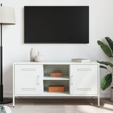 TV ormarić bijeli 100,5 x 39 x 50,5 cm čelični | shoptok.hr