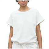 Ecoalf Majice & Polo majice REINEALF SWEATSHIRT Bela Cene