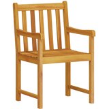  Vrtni set za objed 5 kom. Smeđa Čvrsto drvo akacije 140 x 80 x 74 cm | shoptok.hr
