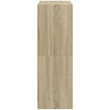 Visoka komoda s vratima 68x37x109 cm konstruirano drvo | shoptok.hr