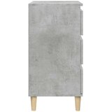  Noćni ormarić siva boja betona 40x35x70 cm konstruirano drvo | Eponuda.ba