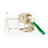 Fungoo set MOONLIGHT s toboganom - drveno dječje igralište | shoptok.hr