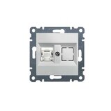 HAGER LUMINA utičnica kompjuterska 1XRj45, CAT.6 UTP WL2150 | Eponuda.ba