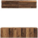 TV Jedinice Zidne 6 pcs Staro drvo Konstruirano drvo | shoptok.hr
