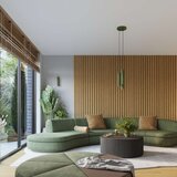  Stenska svetilka KARBON 30 olivno zelena, (21626769) | Shoptok.si