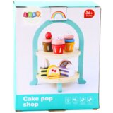 Sweets Set Cakes Cupcakes Wooden Stand | shoptok.hr
