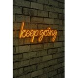 Wallity Dekorativna plastična LED rasveta Keep Going Yellow Cene