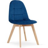 Brandless Stol BORA - mornarsko modri žamet x 2, (22030639) | Shoptok.si