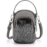 INF Nova vertikalna torbica za telefon z bleščicami Grey, (22104172) | Shoptok.si