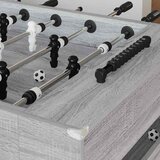  Fuzbal Stol Sivi Sonoma 146,5 x 74 x 85 cm Konstruirano drvo | shoptok.hr