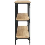  Konzolni stol boja hrasta sonome 200x29x75 cm konstruirano drvo | shoptok.hr
