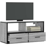 vidaXL TV omarica siva sonoma 80x31x39,5 cm inženirski les in kovina Cene