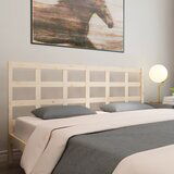 Maison Chic posteljno vzglavje - vzglavna omarica - nočna omarica 205,5x4x100 cm trdna borovina, (21704549) | Shoptok.si