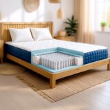 The White Stone Vzmetnica 160x190 cm, Višina 30 cm, z Žepkastimi Vzmetmi in Memory Foam | Antibakterijska in Zračna, (5000162302) | Shoptok.si