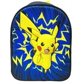 POKEMON - PIKACHU - JUNIOR nahrbtnik EVA 3D 32CM modre barve