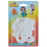 HAMA beads hama midi - podloge - šestkotnik, morski konjiček, morska deklica | Shoptok.si
