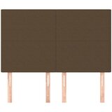  Uzglavlje tamnosmeđe 144x5x118/128 cm tkanina | Eponuda.com