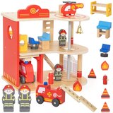 Vatrogasna postaja Viga drvena garaža 14 kom | shoptok.hr