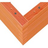  Vrtna sadilica voštano smeđe boje 90 x 60 x 46 cm od borovine | shoptok.hr