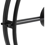  Zidni sat crni 52 cm željezni | Eponuda.ba