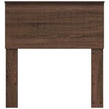 Uzglavlje s uzglavljem Smeđi hrast 80 cm Konstruirano drvo | shoptok.hr