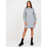 RUE PARIS Dress-MB-SK-8023.26-gray | shoptok.hr