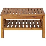  Stolić za kavu 65 x 65 x 35 cm od masivnog bagremovog drva | shoptok.hr