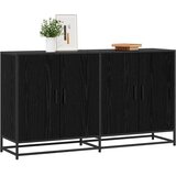  Kreveta Crni hrast 134 x 35 x 76 cm Konstruirano drvo | Eponuda.com